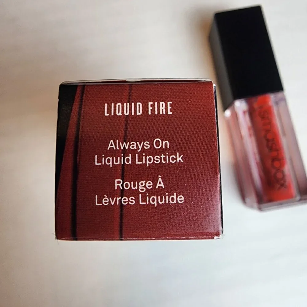 Smashbox Liquid Fire   Liquid Lipstick Always On New